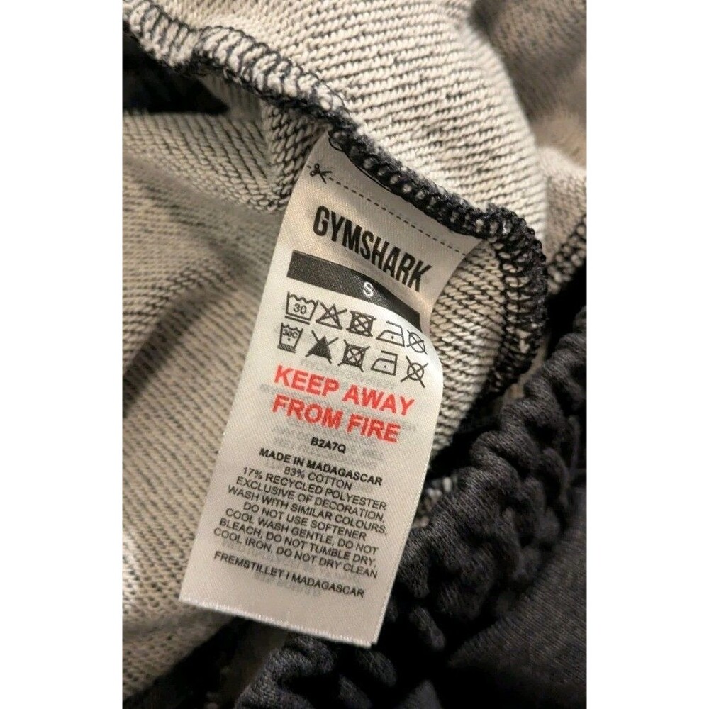 Gymshark Rest Day Charcoal Gray Sweatpants Joggers B2A7Q Women's Small - Picture 4 of 6